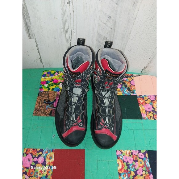 Mens Scarpa Rebel GTX Mountaineering Boots Size US 8.5 Mens 9.5 Women Red Black main image 6